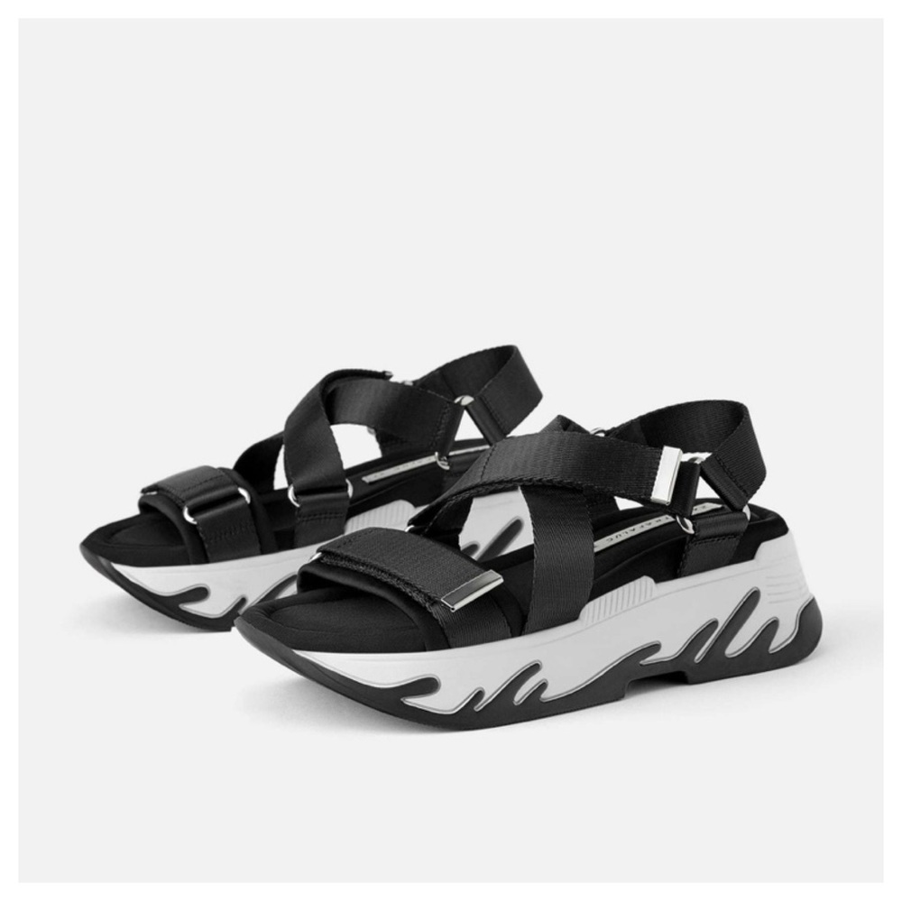 ZARA
Athletic Platform Sandals size EUR 40 US 9